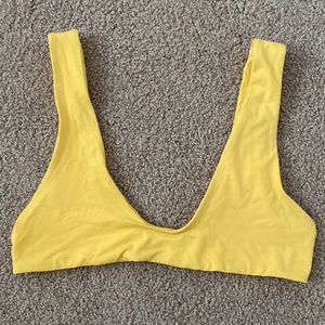 Toast Swim Yellow Top. Size XS